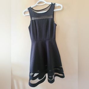 Monteau Black Party Dress